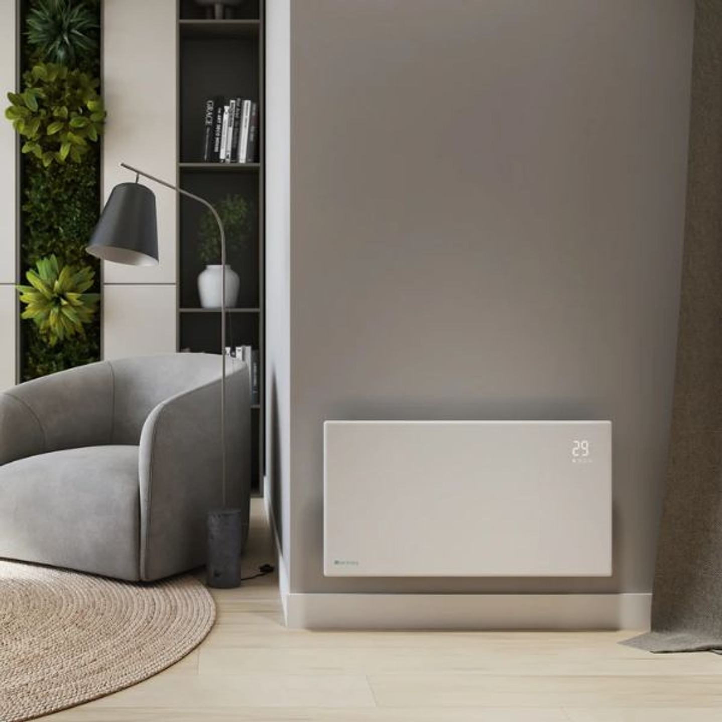 Radiador Mithos Padova Eléctrico Blanco 500W-2400W 2