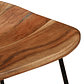 Set 2 Taburetes Altos Cocina Madera Maciza Acacia - Miniatura 8