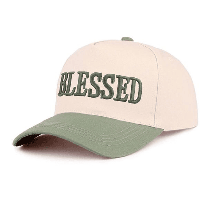 Gorra Algodón Bendecida Diseño Bicolor SI-29164 4