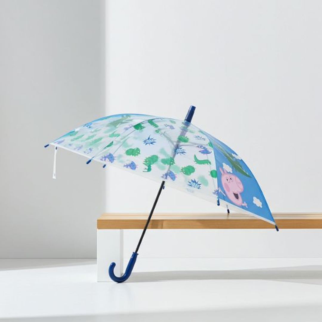 Paraguas Infantil Peppa Pig Amarillo Menta 5