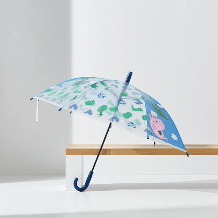 Paraguas Infantil Peppa Pig Amarillo Menta 5