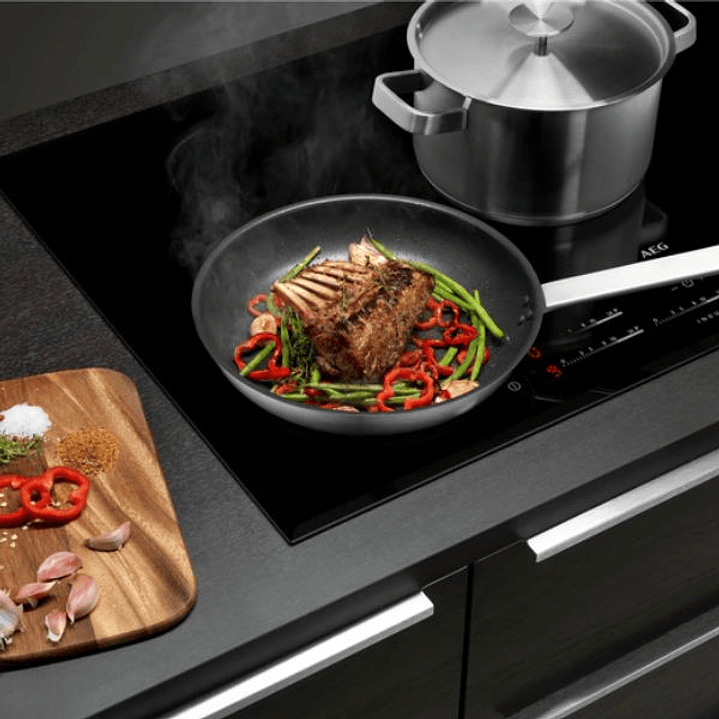 Set de Cocina AEG A3SS Acero Inoxidable para Todo Tipo de Placas 2