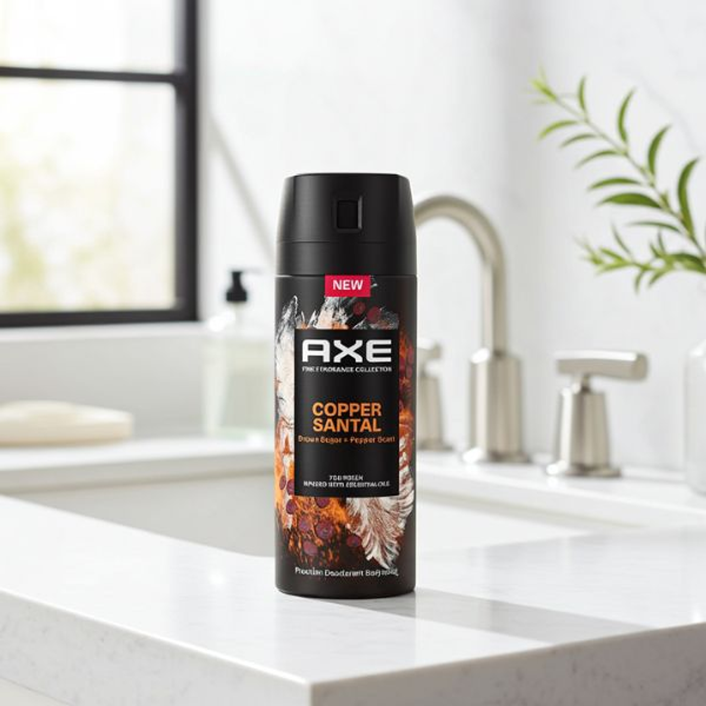 Desodorante en Spray Axe Copper Santal 150 ml – Frescura Intensa con Aroma Masculino y Sofisticado 5