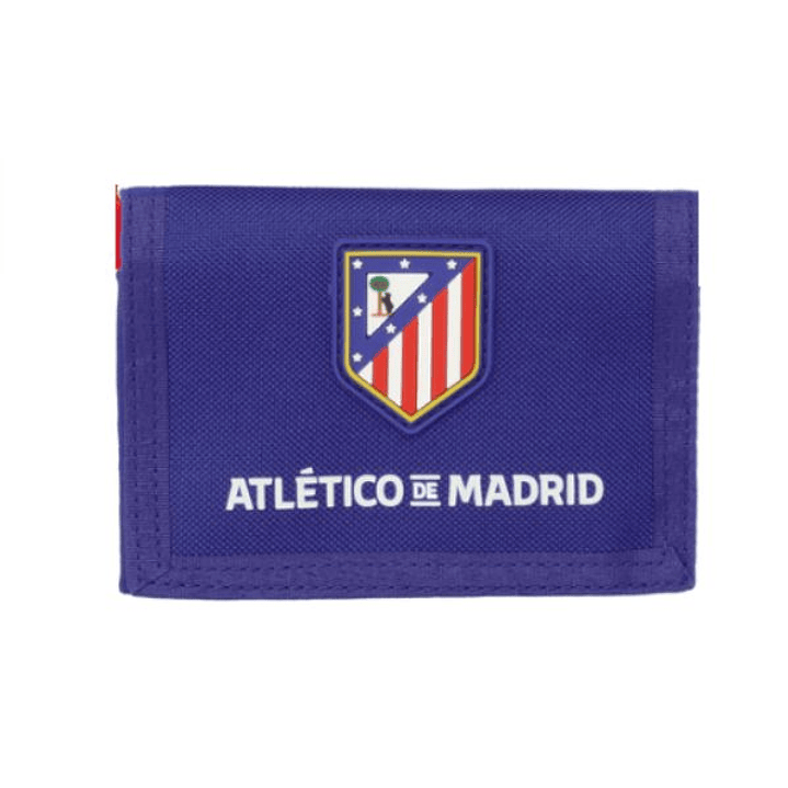 Cartera Atlético Madrid Poliéster Azul Rojo 4