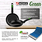 Set 3 Sartenes Monix Green Aluminio Forjado Antiadherentes - Miniatura 6
