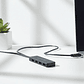 Hub USB Aisens A106-0399 4 Puertos 3.2 Gen 1 Negro - Miniatura 2