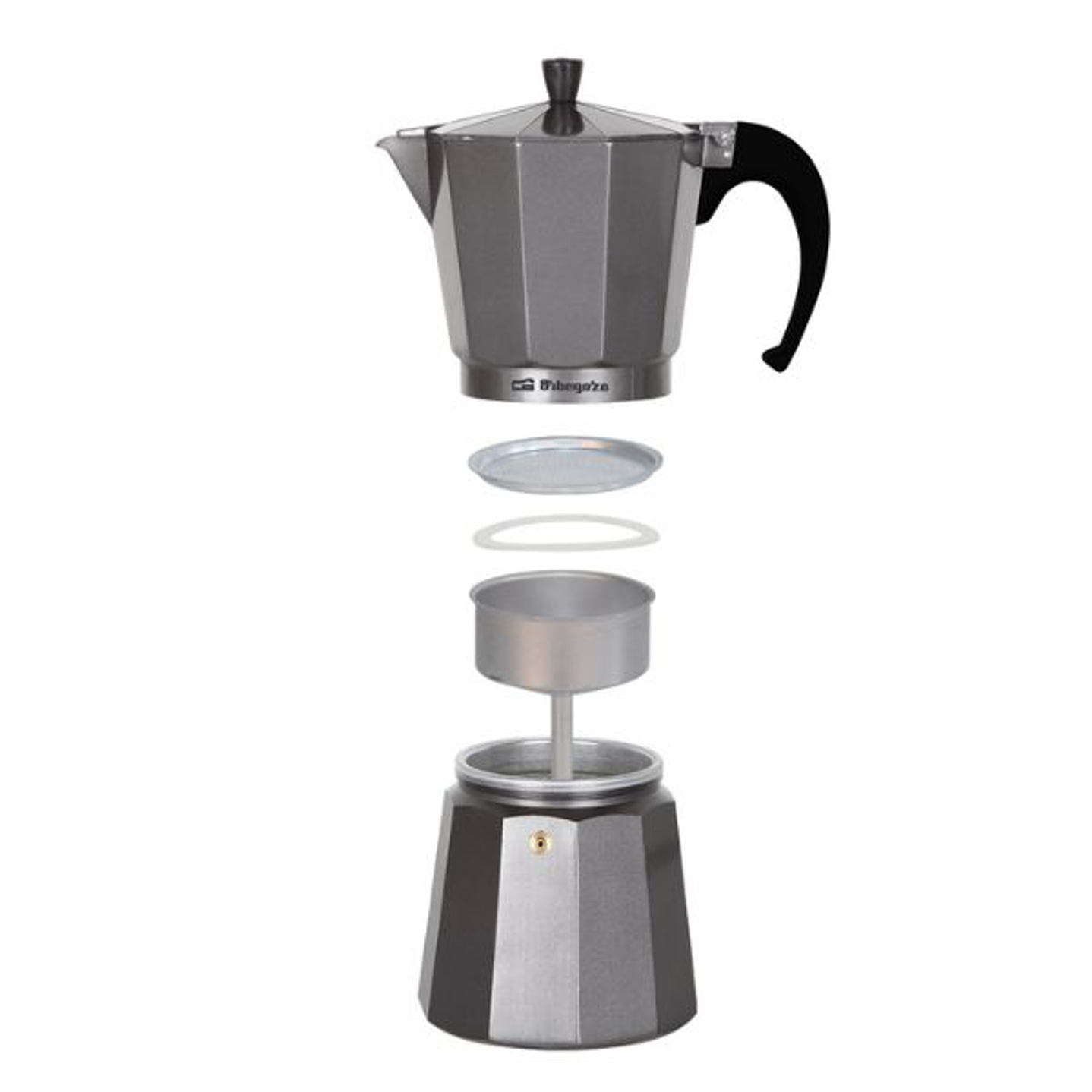 Cafetera Moka KFS 620 Orbegozo 6 Tazas Silver 5