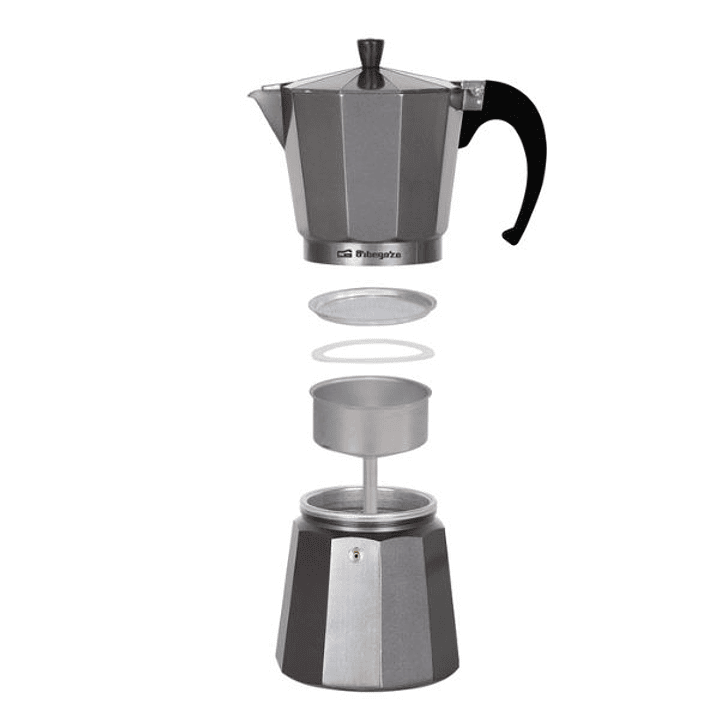 Cafetera Moka KFS 620 Orbegozo 6 Tazas Silver 5