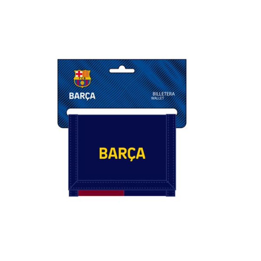 Cartera F.C. Barcelona Azul Granate 5