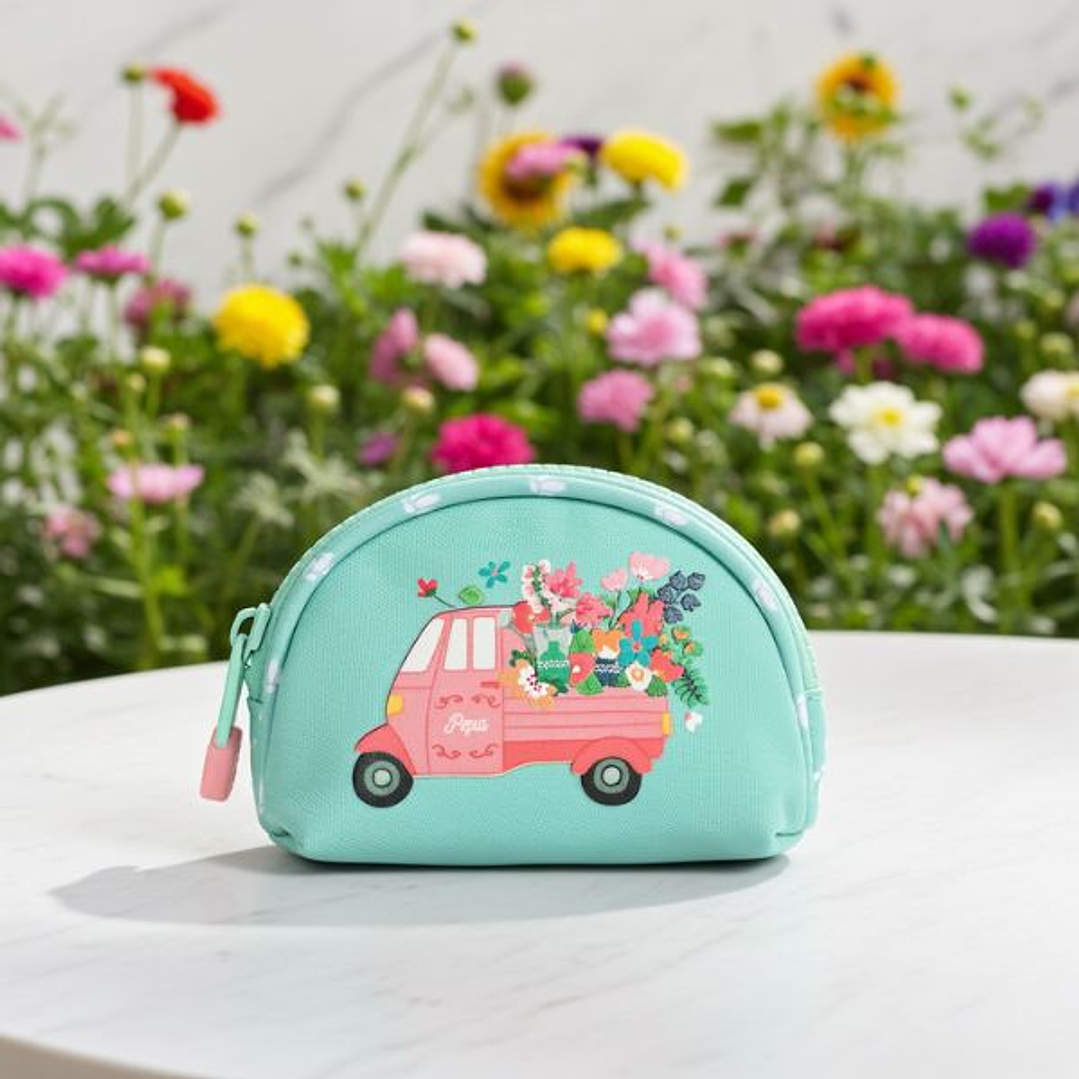 Monedero Glow Lab Pepa Verde Unisex 5