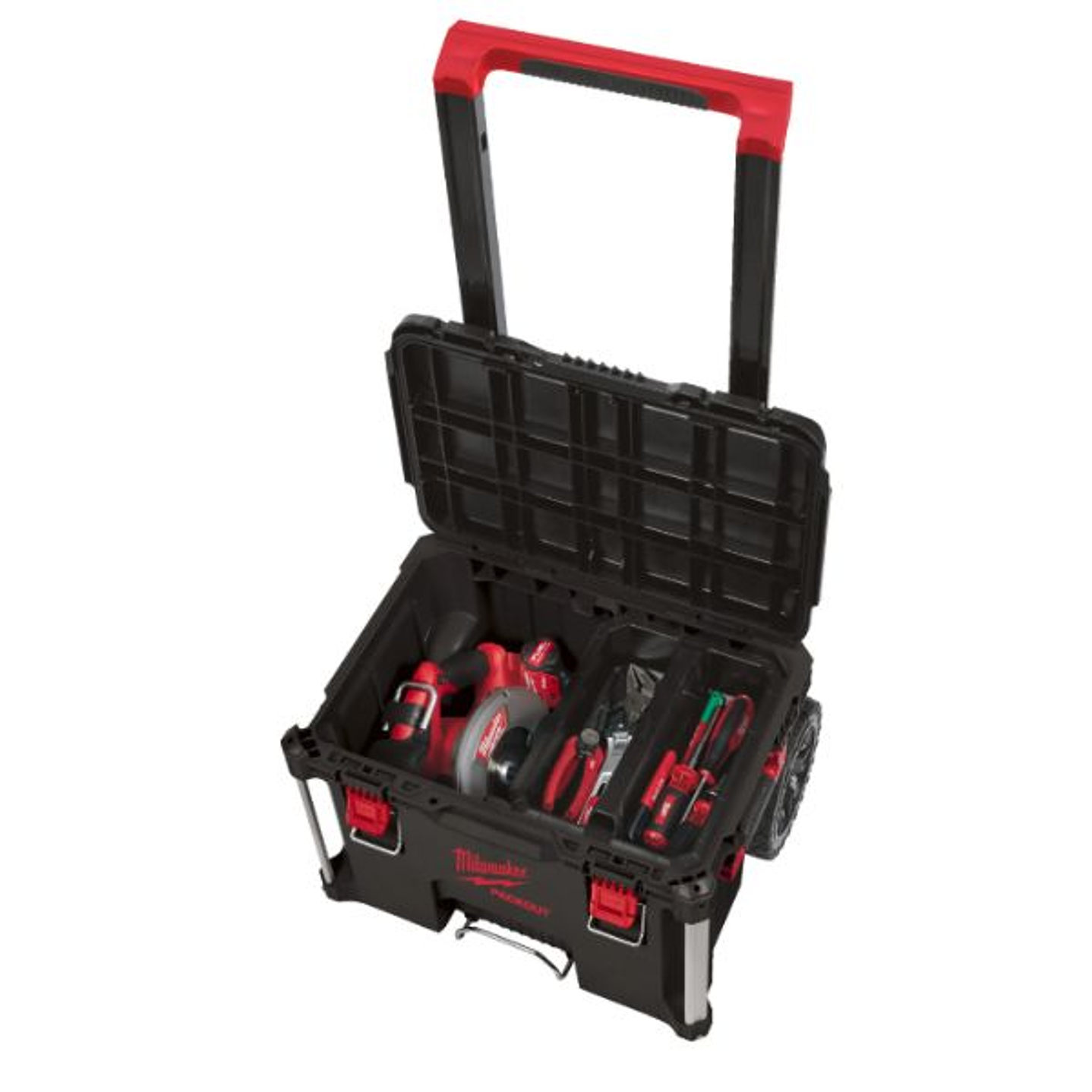 Baúl Milwaukee PACKOUT con Ruedas 113 kg Profesional 2