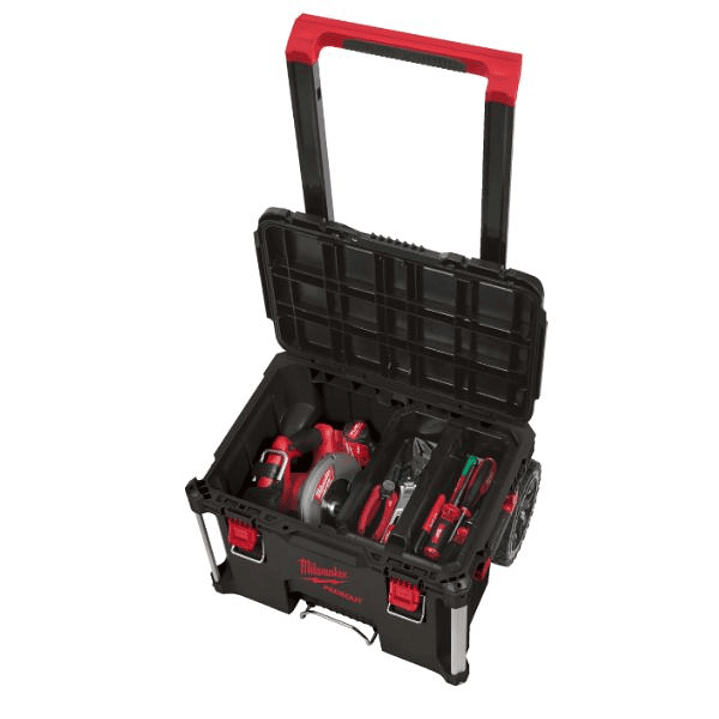 Baúl Milwaukee PACKOUT con Ruedas 113 kg Profesional 2