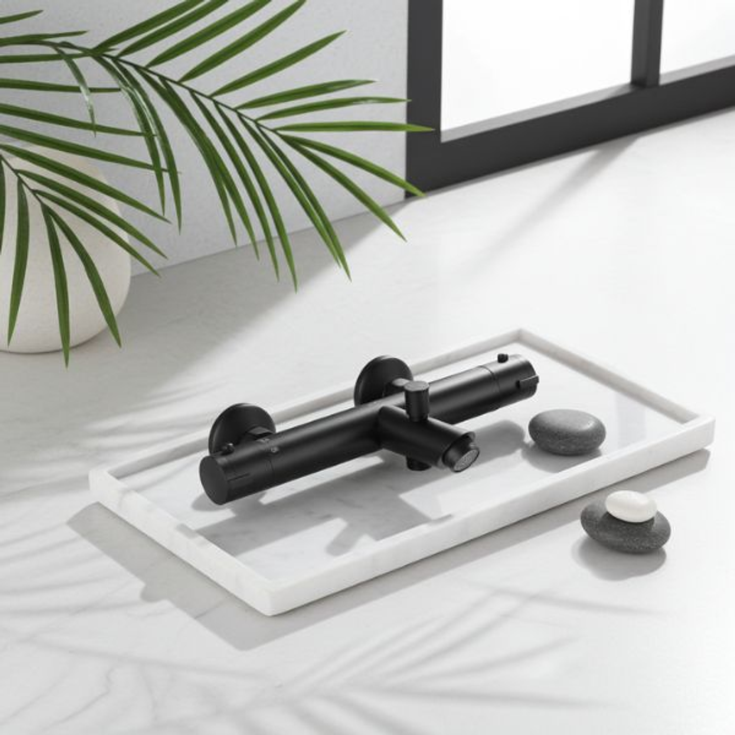 Grifo Termostático Go!2 Clever Negro Mate Cold Touch 3