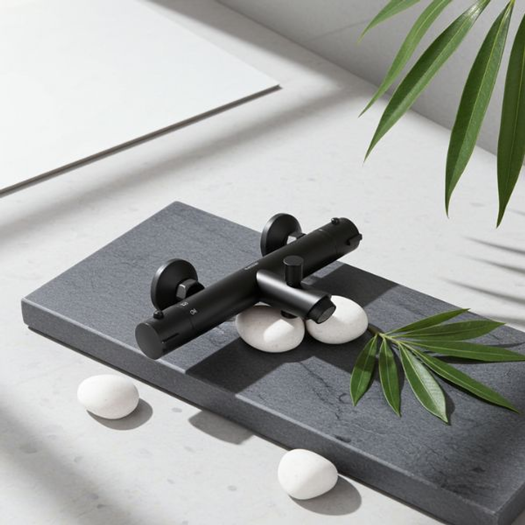 Grifo Termostático Go!2 Clever Negro Mate Cold Touch 4