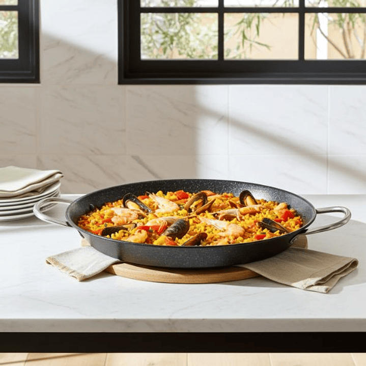 Paellera Wecook Ecochef 30 cm Antiadherente Inducción 3