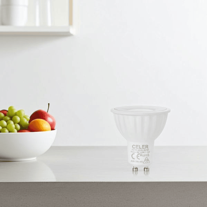 Bombilla LED GU10 Celer Neospot Regulable de Alta Eficiencia para Iluminación Decorativa 4