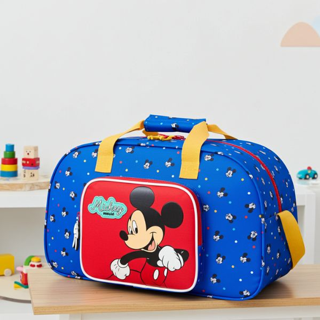 Bolsa Deporte Infantil Mickey Mouse Azul 40 cm 2