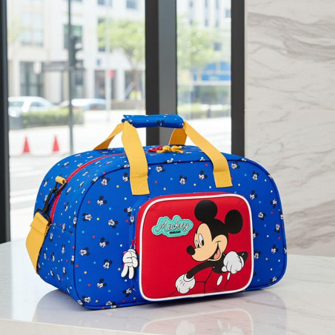 Bolsa Deporte Infantil Mickey Mouse Azul 40 cm 3