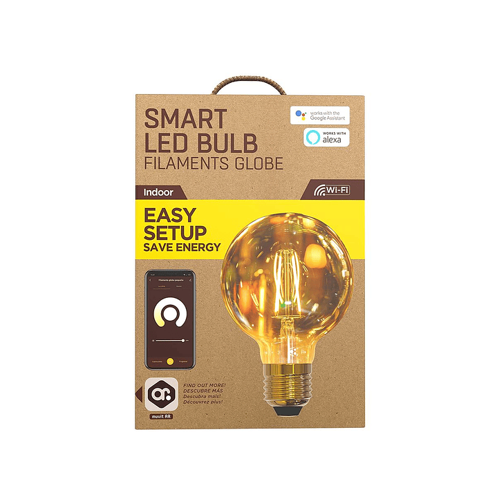 Bombilla Smart Muvit iO E27 5W Ámbar 4