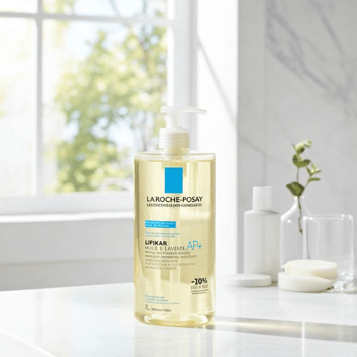 Aceite de Baño La Roche Posay LIPIKAR 1 L – Hidratación Profunda para Piel Seca, Sensible y Atópica 5