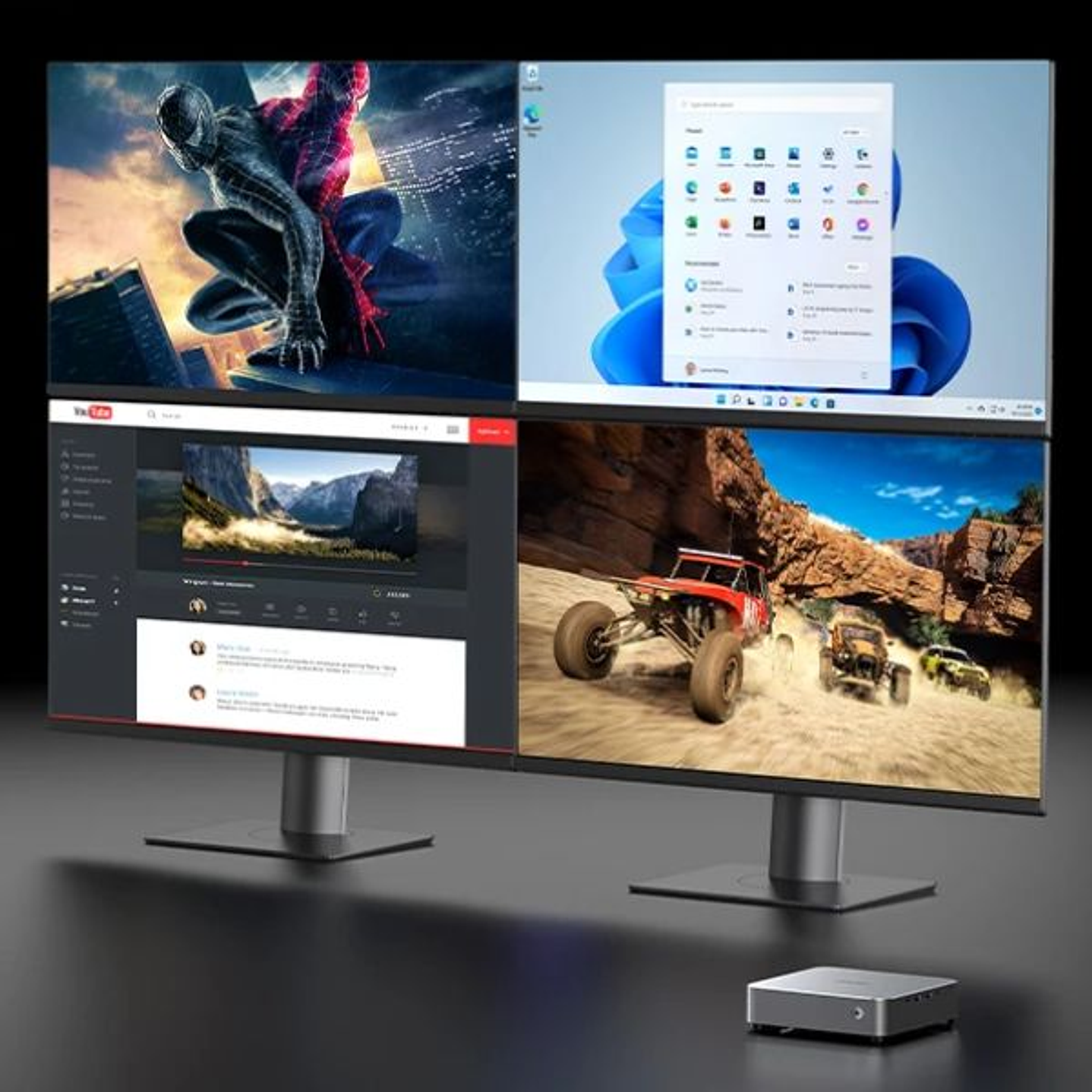 CHUWI AuBox Mini PC - Intel i9-13900HK 32GB RAM 1TB SSD WiFi 6 3