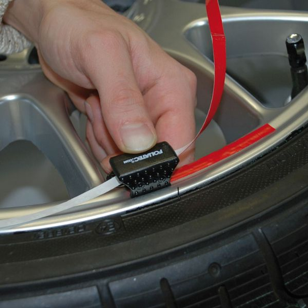 Adhesivo para Llanta Foliatec Rojo Exterior 5