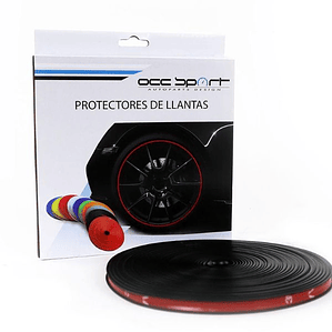 Protector de Llanta OCC Motorsport Negro 6 m