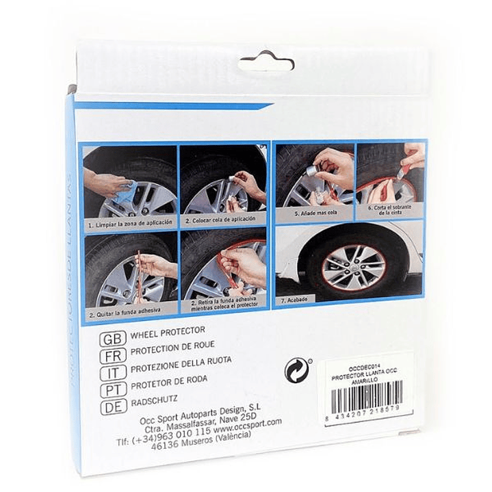 Protector de Llanta OCC Motorsport Negro 6 m 7