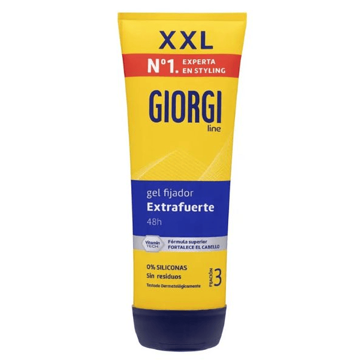 Gel Fijador Giorgi Nº3 240 ml | Fijación Extrafuerte Sin Siliconas para Todo Tipo de Cabello 1