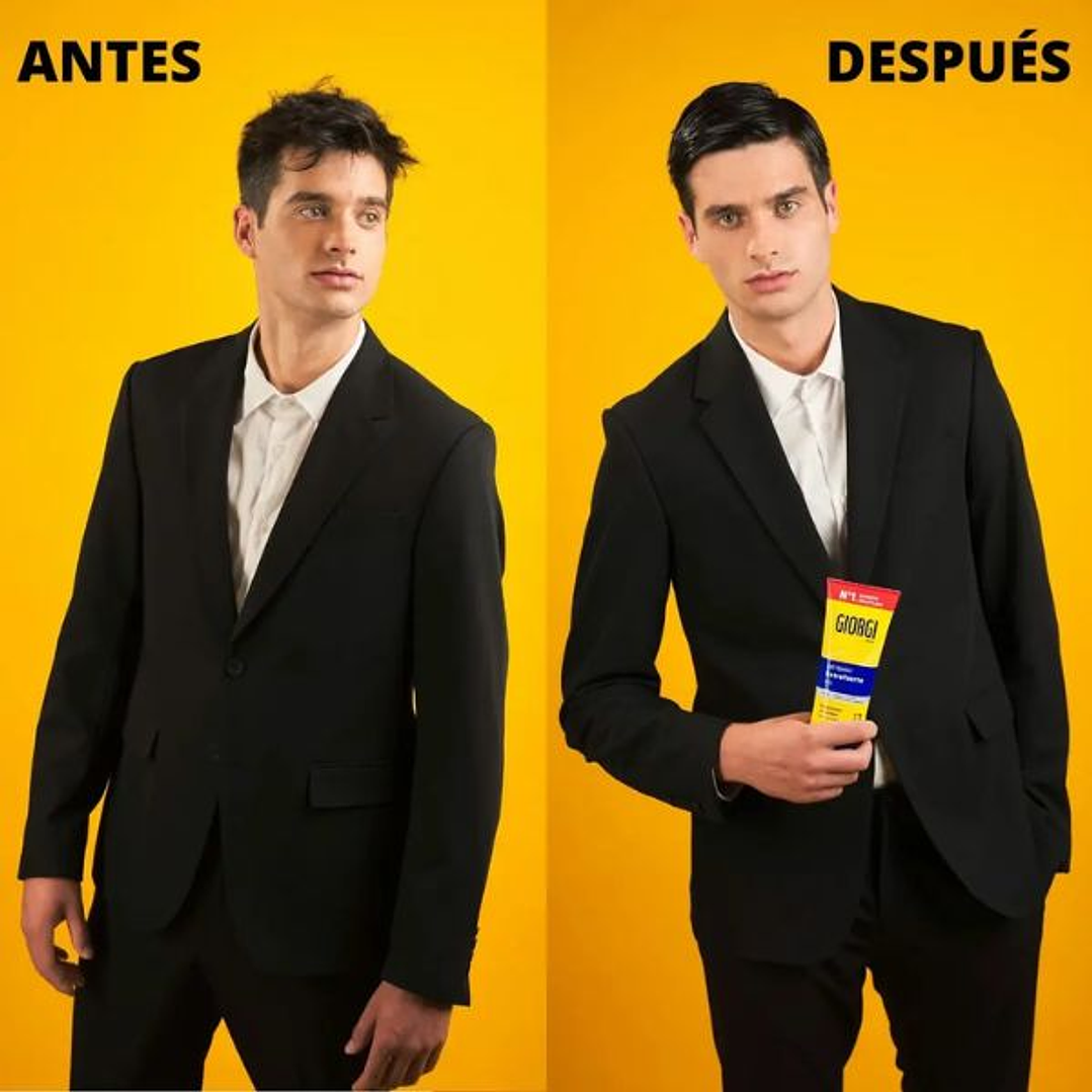 Gel Fijador Giorgi Nº3 240 ml | Fijación Extrafuerte Sin Siliconas para Todo Tipo de Cabello 7