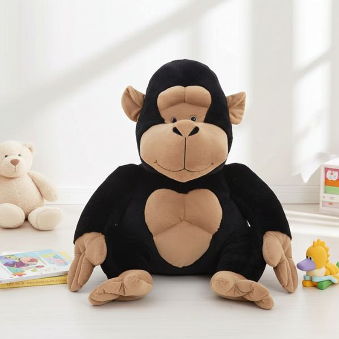 Peluche Gorila Kira 90 cm Suave y Gigante 3