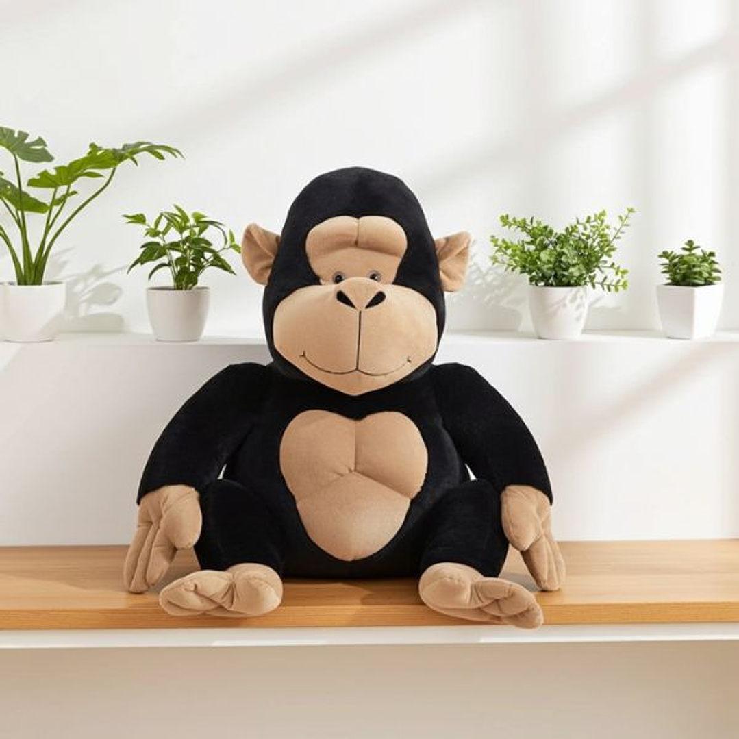 Peluche Gorila Kira 90 cm Suave y Gigante 4
