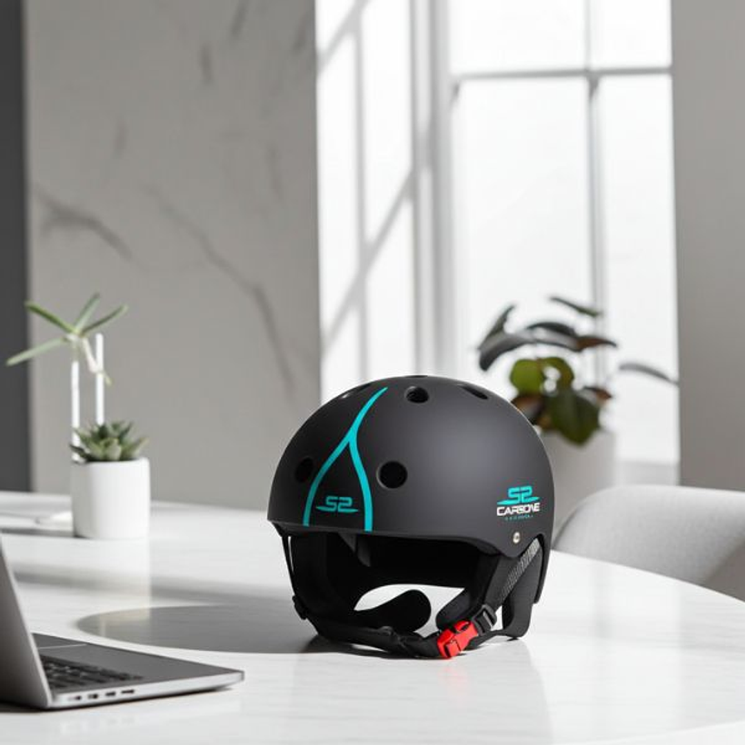 Casco Stamp Skate Ajustable Negro 4