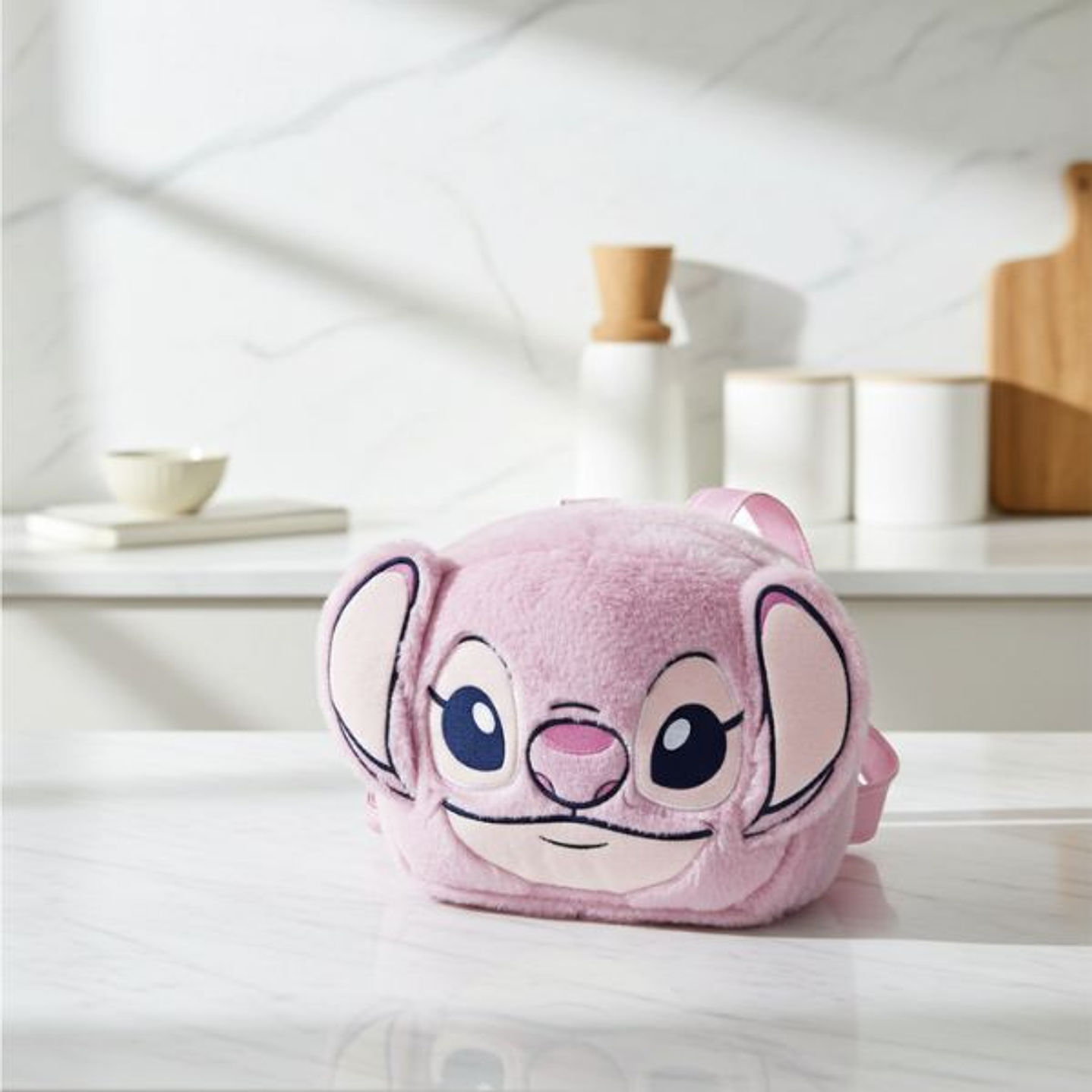 Mochila Infantil Angel Rosa 20 cm Lilo & Stitch 4