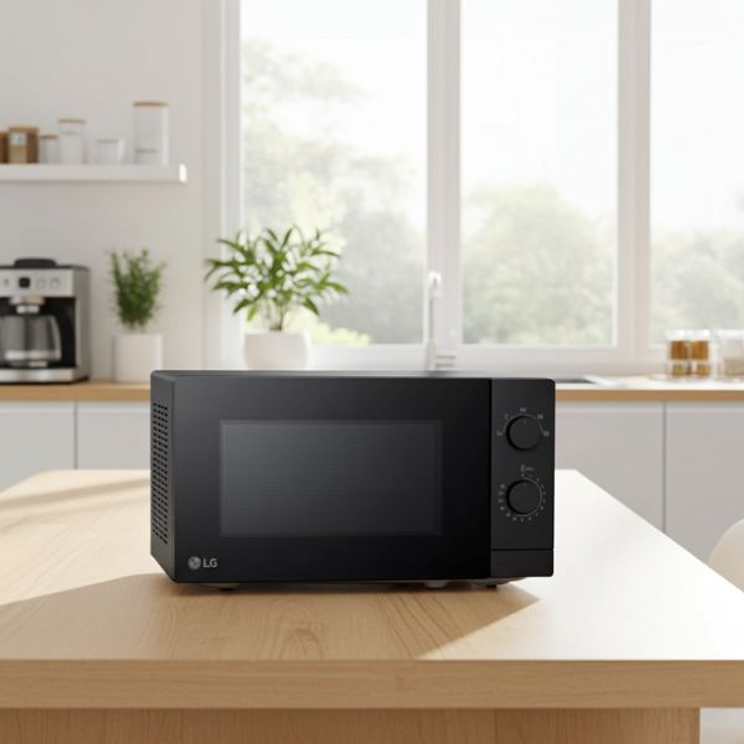 Microondas LG 20L con Grill 700W Negro 2