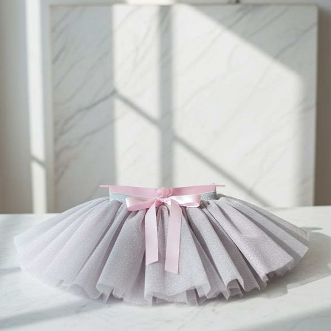Tutú Plateado Inca 48234 con Corona 24-36 Meses 4