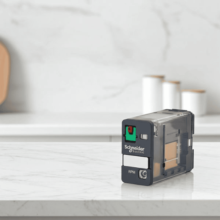 Relé de Potencia Enchufable con LED 1NA-NC 15A 24VAC SCHNEIDER RPM12B7 4