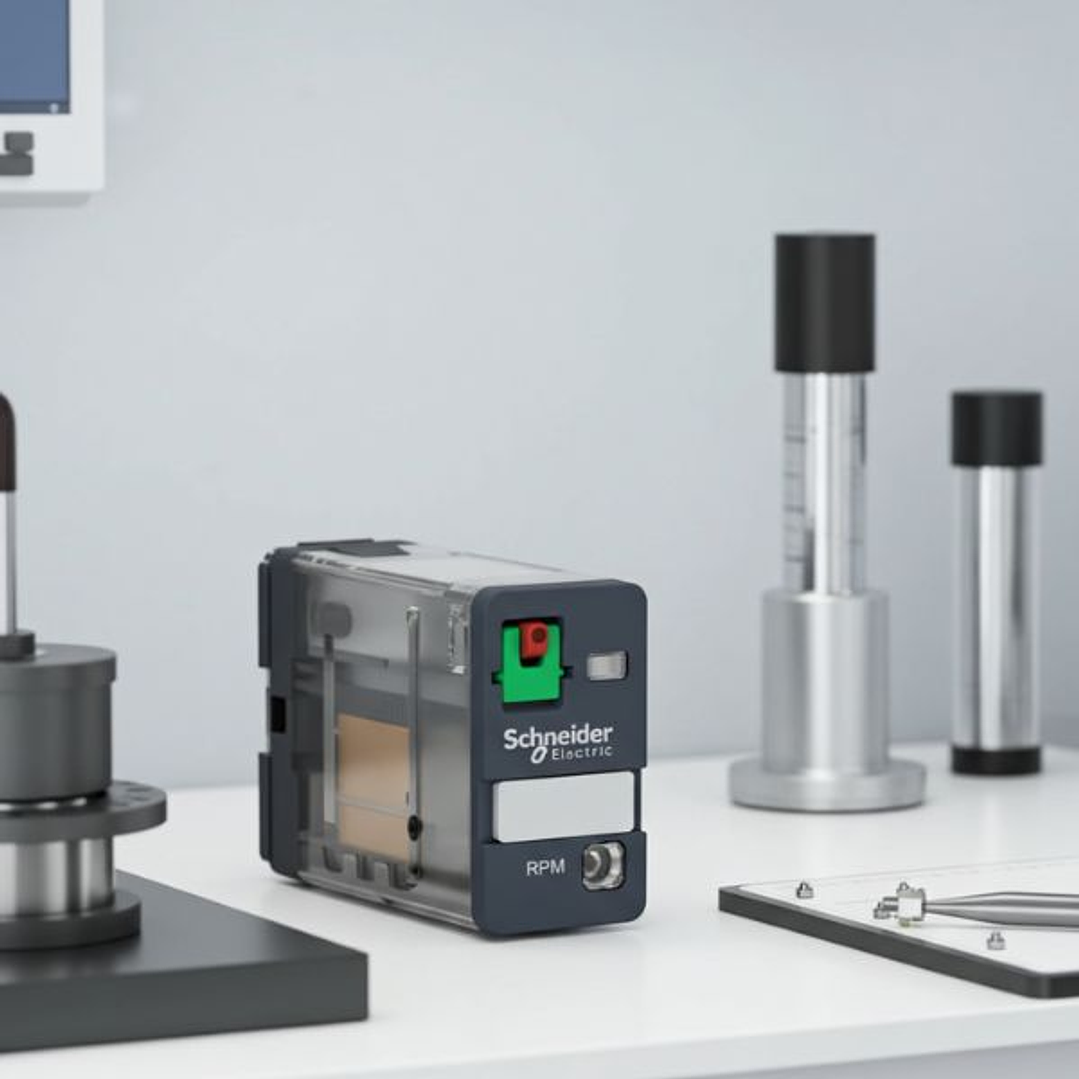 Relé de Potencia Enchufable con LED 1NA-NC 15A 24VAC SCHNEIDER RPM12B7 5