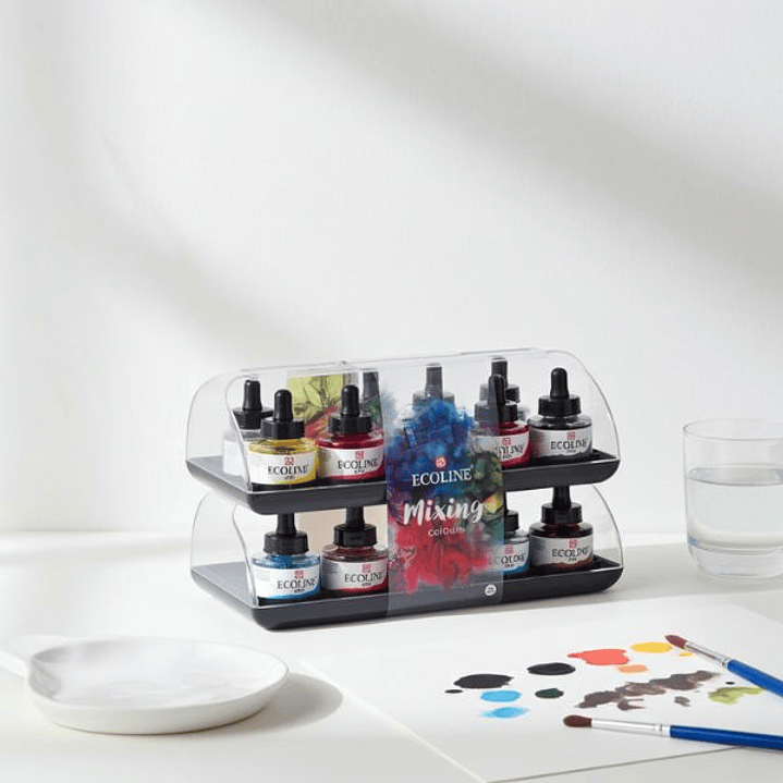 Set de Pinturas Acuarela Talens Art Creation Ecoline Mixing Colours | Acuarelas Multicolor Profesionales para Artistas y Principiantes 3