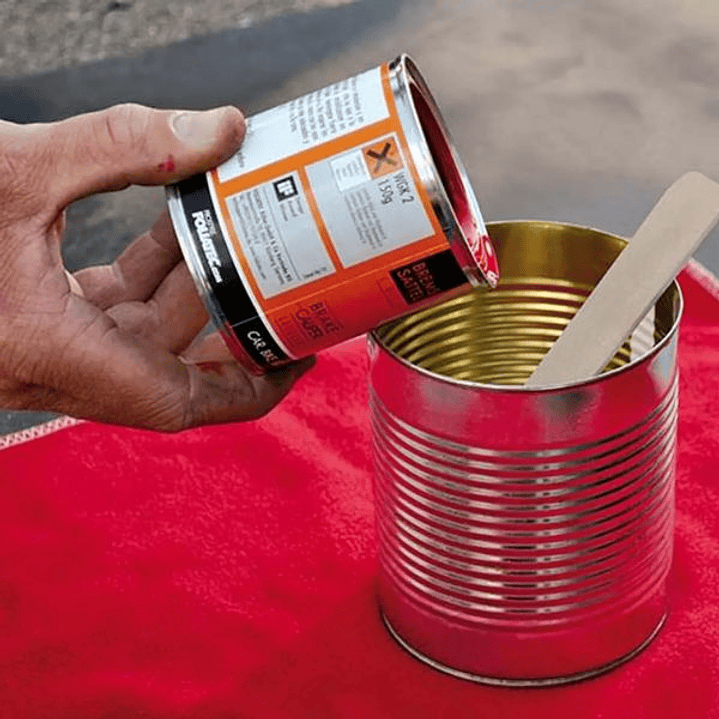 Set de Pintura Foliatec FO2194 Rojo para Pinzas de Freno con Kit Completo 4