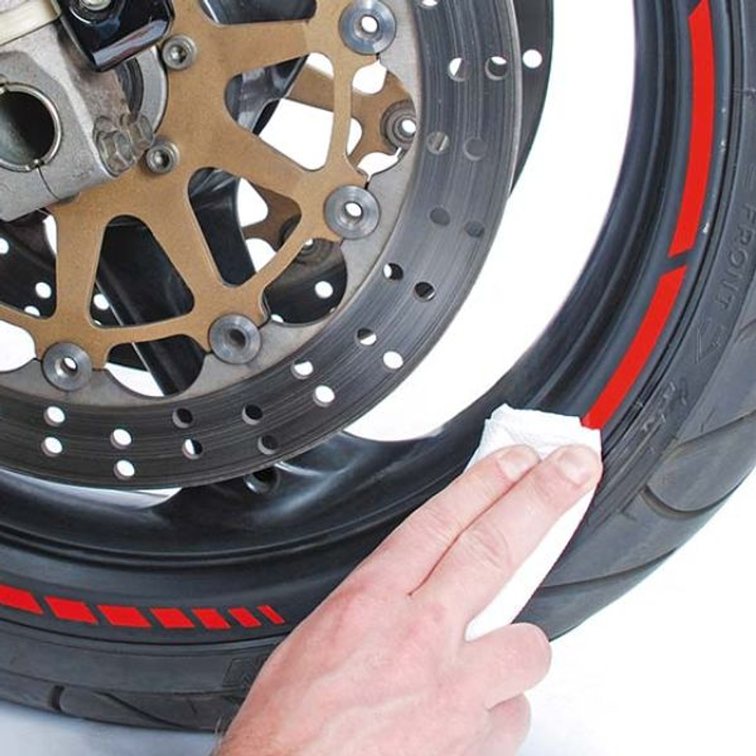 Adhesivo para Llanta Foliatec Verde Neón – Personalización Deportiva y Resistente al Calor 3