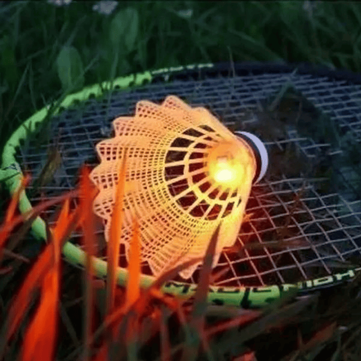 Raquetas Bádminton Schildkröt LED Recargables Set 5