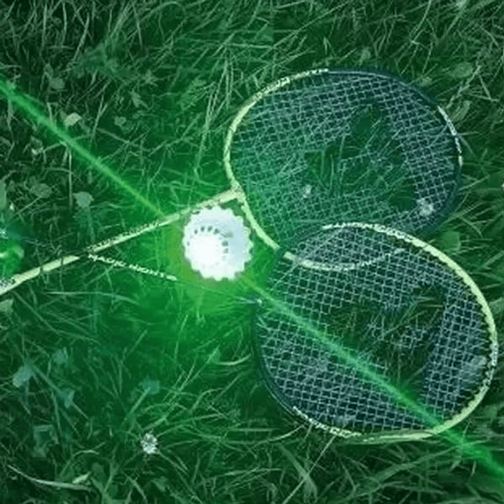 Raquetas Bádminton Schildkröt LED Recargables Set 6