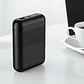 Power Bank KSIX 10000 mAh Negro – Batería Externa con Enchufe EU, Cable USB-C y Alta Potencia para Smartphone - Miniatura 4