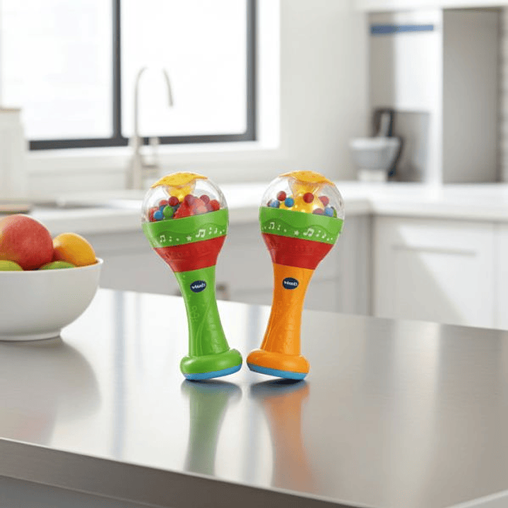 VTech Baby Magic Lumi Maracas Multicolor Bebé 2