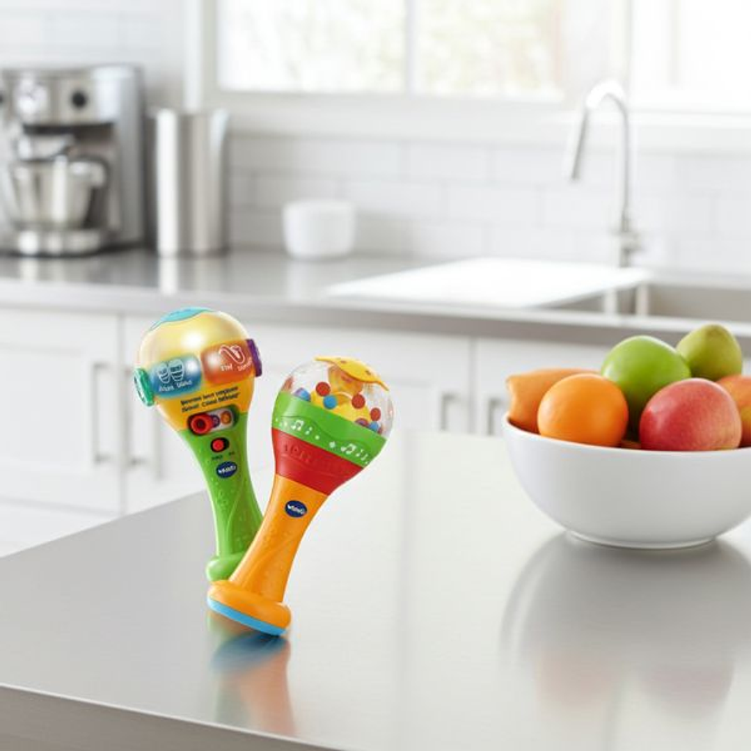 VTech Baby Magic Lumi Maracas Multicolor Bebé 4