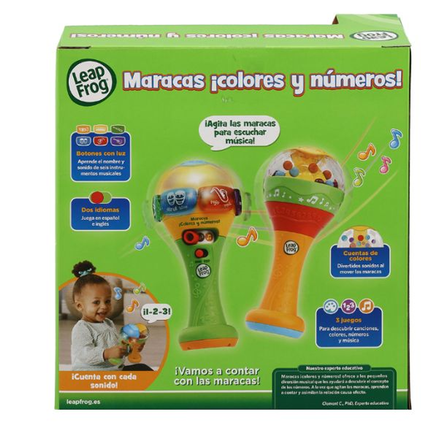 VTech Baby Magic Lumi Maracas Multicolor Bebé 5