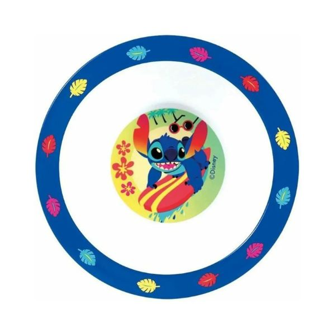 Vajilla Fun House Infantil 6 Piezas Stitch & Angel 5