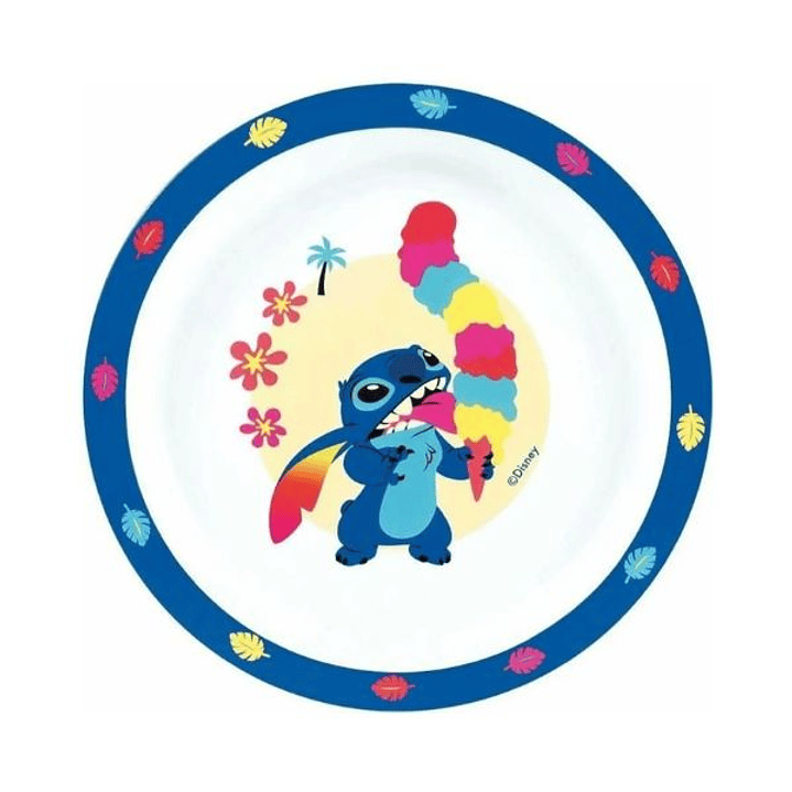 Vajilla Fun House Infantil 6 Piezas Stitch & Angel 6