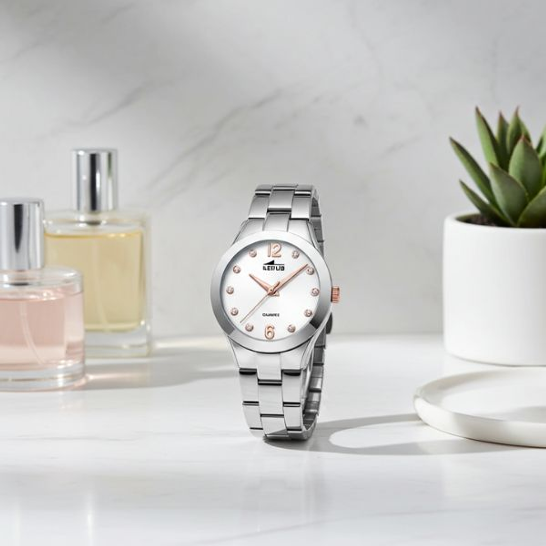 Lotus 18884/1 Reloj Mujer Acero Plateado 2